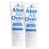 Miracle of Aloes Aloe All Over Super Moisturizing Dry Skin Lotion (2-Pack, 4 oz) - Made with 72% UltraAloe Aloe Vera Gel. Safe for Everyone: Men, Women, Kids. Ends Flaking and Restores Dry Skin Fast