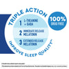 Nature Made Wellblends Sleep Longer, Melatonin 10mg, L theanine 100 mg, and GABA 100mg, Sleep Supplement, 35 Tri-Layer Tablets