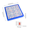 Andux Plastic Sudoku Board Game for Adults and Kids 81 Grids Number Place with Instructions SD-09