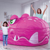 Light-Up Air Tent, Inflatable Blow Up Tent - 30 Seconds Setup - Kids Toys, Age 3 4 5 6 7 8 Years Old - Fort Building - Birthday Gift Idea for Boys and Girls Ages 4-6, Dinosaur Toys