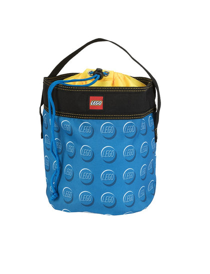 LEGO STORAGE CINCH BUCKET - BLUE