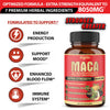 2 Packs 90 Capsules 6 Months - 8050mg Maca Root Supplement - 7in1 With Ashwagandha Root, Ginseng Root, Tribulus Terrestris & more - Reproductive Health, Strength & Immune Support (Expiry -1/31/2027)