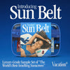 Vacation Sun Belt Sampler Bag, Includes Mini Baby Oil SPF 30 (1 fl oz), Super Spritz SPF 50 Face Mist (1 fl oz), Classic Lotion SPF 30 (1 fl oz), After Sun Gel (1 fl oz),Festival Friendly Fanny Pack