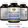 Terranics Magnesium Complex 500mg, 120 Veg Capsules, 55mg of Elemental Magnesium per Capsule, Better Absorption, Sleep, Muscle, Heart Health, Vegan, Non-GMO