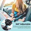 Baby Car Mirror Gifts for Newborns: Ease of Installation Non-Shaking Stability Car Seat Mirror Rear Facing Shatterproof Backseat Mirror View Infant Curved Wide-angle Carseat Mirror - AMTIFO A25