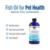 Nordic Naturals Pet Cod Liver Oil, Unflavored - 16 oz - 1104 mg Omega-3 Per Teaspoon - Fish Oil for Dogs with EPA & DHA - Promotes Skin, Coat, Joint, & Immune Health