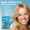 Teeth Whitening Strips for Sensitive Teeth - 42 Strips Enamel Safe Non-Slip Dry Strip Technology for Whiter Teeth, 30 Minutes Fast Results, Non-Sensitive, 21 Treatments, Mint