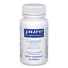 Pure Encapsulations Copper Glycinate 60's - 2 mg Copper Supplement, Supports Red Blood Cell Formation* - Aids Energy Metabolism - Non-GMO & Vegan - 60 Capsules