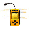 Handheld Fish Finder Portable Fishing Kayak Fishfinder Fish Depth Finder Fishing Gear with Sonar Transducer and LCD Display