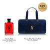 Ralph Lauren - Polo Red - Eau de Toilette - Cologne for Men - 2-Piece Christmas Holiday Gift Set - 4.2 Fl Oz Cologne & Duffle Bag