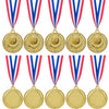 Abaokai 12 Pieces Gold Award Medals-Winner Medals Gold Prizes for Sports, Competitions, Party, Spelling Bees, Olympic Style, 2 Inches