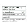 THORNE Ascorbic Acid - 1000 mg Vitamin C Supplement - Supports Healthy Immune Response, Collagen Formation, and Antioxidant Support - Gluten-Free - 60 Capsules