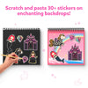 Skillmatics Magical Scratch Art Book for Kids - Unicorns & Princesses, Craft Kits & Supplies, DIY Activity & Stickers, Gifts for Toddlers, Girls & Boys Ages 3, 4, 5, 6, 7, 8, Travel Toys