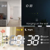 KOSUMOSU 3D LED Digital Wall Clock ,9.7