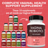 16in1 Vaginal Probiotics for Women (10 Powerful Strains + Organic Prebiotics) for Healthy Vaginal Odor, Vaginal Flora and pH Balance, Vaginal Support Supplement (Manufactured in the USA), 30 capsules