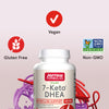 Jarrow Formulas 7-Keto DHEA 100 mg - Up to 90 Servings (Veggie Caps) Dietary Supplement - Carbohydrate Metabolism Support - Non-GMO - Gluten Free - Vegan