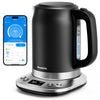 GoveeLife Smart Electric Kettle Temperature Control, WiFi Electric Tea Kettle with Alexa Control, 1500W Rapid Boil, 2H Keep Warm, 1.7L BPA Free Stainless Steel Water Boiler for Tea, Coffee, Oatmeal