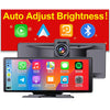 10 Inch Auto Brightness Wireless Apple Carplay Screen for Car Plug in.4k Dash Cam with Android Auto. Portable Car Stereo. Car Play Box Dash Mount,Driveplay,GPS Navigation,Bluetooth Touch Radio,Airplay