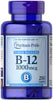 Puritan's Pride Vitamin B-12 1000 Mcg Timed Release Caplets, 250 Count