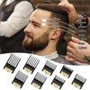 8 Pack Premium Clipper Guards Fit for BaBylissPRO Barberology FX870, FX890, FX825, and FX673 Clippers, Replacement Guards with Metal Clip - From 1/16-3/4 inch Snap on Comb Set for Babyliss Clippers