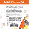 NOW Supplements, Vitamin K2 (MK-7) 300 mcg, Extra Strength, Supports Bone Health*, 60 Veg Capsules