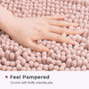 FRESHMINT Chenille Bathroom Rugs Mat 24