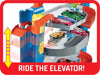 Hot Wheels City Stunt Garage Play Set Gift Idea for Ages 3 to 8 Years Elevator to Upper Levels Connects to Other Sets, Boys