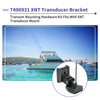 7400931 XNT Transducer Bracket, Transducer Mounting Plate for MHX XNT Model Transducers, Transom Mounting Hardware Kit Compatible with MHX XNT Transducer Mount