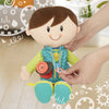 Playskool Dressy Kids Boy Activity Plush Stuffed Doll Toy for Kids and Preschoolers 2 Years and Up (Amazon Exclusive)