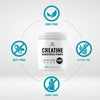 Creatine Monohydrate Powder 600 Grams (1.32lb), Unflavored | Pure | Micronized Creatine Powder, 5000mg(5g) Per Serving, 4 Month Supply, Vegan | Keto, Non-GMO, No Filler, No Additives - 120 Servings