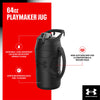 Under Armour Playmaker Sport Jug, Water Bottle with Handle, Foam Insulated & Leak Resistant, Polypropylene, 64oz, White/Steel