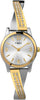 Timex Women's Fashion Stretch Bangle 25mm Watch - Two-Tone Expansion Band Silver-Tone Dial Two-Tone Case