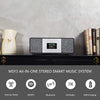 LEMEGA MSY3 Music System,WiFi Internet Radio,FM Digital Radio,Spotify Connect,Bluetooth Speaker,Stereo Sound,Wooden Box,Headphone-Out,Alarms Clock,40 Pre-Sets,Full Remote and App Control - Black Oak