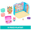 Gabby's Dollhouse, Baby Box Cat Craft-A-Riffic Room with Exclusive Figure, Accessories, Furniture and Dollhouse Delivery, Kids Toys for Ages 3 and up