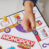 Hasbro Gaming Monopoly Junior Board Game, 2-Sided Gameboard, 2 Games in 1, Monopoly Game for Younger Kids Ages 4 and Up, Kids Games for 2 to 6 Players