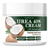 Urea Cream 40 Percent for Feet, 40% Urea Foot Cream for Dry Cracked Heels Knees Elbows Callus Hands Repair Treatment with 2% Salicylic Acid, Foot Moisturizer, Dead Skin Remover, Softener for Feet Care