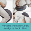 hiccapop Pregnancy Pillow Wedge for Belly Support | Maternity Wedge Pillow for Pregnancy | Belly Wedge Pillow | Pregnancy Wedge Pillows Back Support