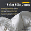 WhatsBedding Fluffy White Goose Feather Down Comforter Queen Size, All Season Down Duvet Insert Luxury Hotel Collection 750 FP, Ultra Soft Organic Silky Cotton Fabric, 4 Corner Tabs, 90x90 in