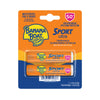 Banana Boat Sport Ultra SPF 50 Lip Sunscreen 2 Pack | SPF Lip Balm Pack, SPF 50, Oxybenzone Free Sunscreen, Lip Sunblock, Travel Size Sunscreen for Lips SPF 50, Twin Pack