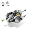 LEGO Star Wars The Mandalorians N-1 Starfighter Microfighter 75363 Building Toy Set for Kids Aged 6 and Up with Mando and Grogu 'Baby Yoda' Minifigures, Fun Gift Idea for Action Play