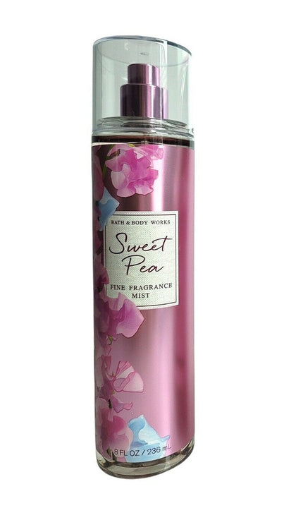 Bath & Body Works Sweet Pea Fragrance Mist Body Splas 8 oz