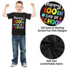 Miltrs Kids 100 Days of School Costume for Boys Old Man Costume Grandpa Dress up Accessories Happy 100 Days T-Shirt