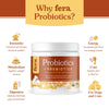 Fera Pet Organics -Probiotics for Dogs and Cats - USDA Organic Certified - Advanced Max-Strength Vet Formulated - All Natural Probiotics Powder - 5 Billion CFUs Per Scoop- 60 Scoops