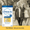 Citracal Slow Release 1200, 1200 mg Calcium Citrate and Calcium Carbonate Blend with 1000 IU Vitamin D3, Bone Health Supplement for Adults, Once Daily Caplets, 80 Count