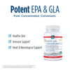 Nordic Naturals ProEPA with Concentrated GLA, Lemon - 60 Soft Gels - 1217 mg Omega-3 + 257 mg GLA - Heart, Neurological & Immune Support, Healthy Skin - Non-GMO - 30 Servings