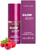 I DEW CARE Lip Oil - Glow Easy Raspberry | Vitamin C Lip Oil, Pigmented Glossy Lip Oil, Nourishing, Korean Makeup, Tinted Lip Care, Cool Pink, 0.20 Fl Oz