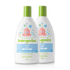 Babyganics Bubble Bath, Non-Allergenic, Gently Cleanses, Fragrance Free, 20 Fl Oz (Pack of 2), Packaging May Vary