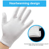 5Pairs(10Pcs) Moisturizing Gloves Overnight, Cotton Gloves for Dry Hands Eczema,White Cotton Gloves for Men and Women,Washable SPA Cotton Inspection Gloves, One Size Fit Most Cloth Gloves