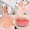 5Pcs Hydrating Lip Glow Oil, Moisturizing Lip Oil Transparent Plumping Lip Gloss Long Lasting Nourishing Non-sticky, Lip Oil Tinted for Lip Care and Dry Lips (B)