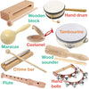 Stoies International Wooden Music Set, Percussion Kids Musical Instruments, Montessori Unique Play Toddler Musical Instruments for Kids Ages 3, 5, 9, 12- Baby Musical Toys, Baby Musical Instruments